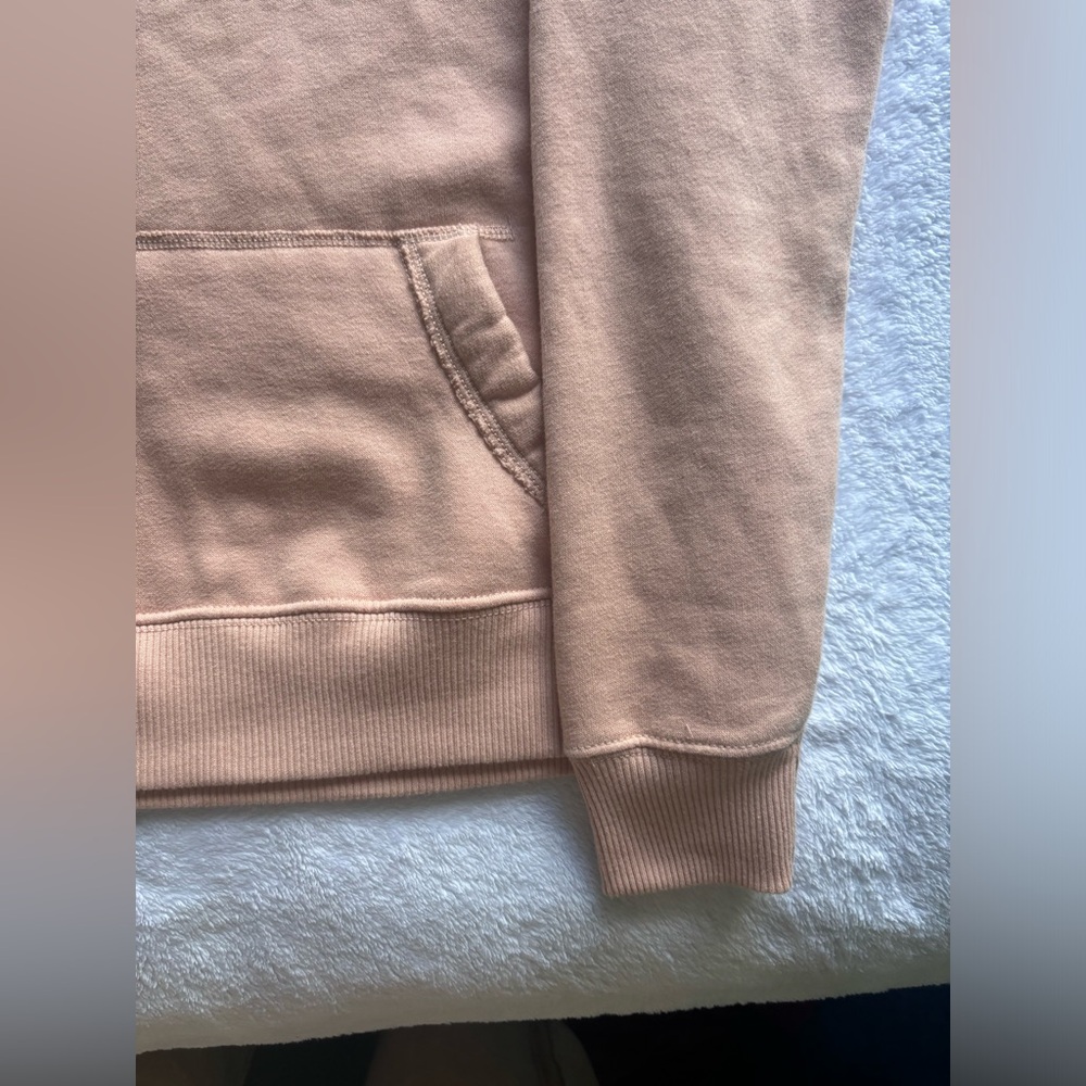 Hollister cream pink hoodie - Picture 5 of 8